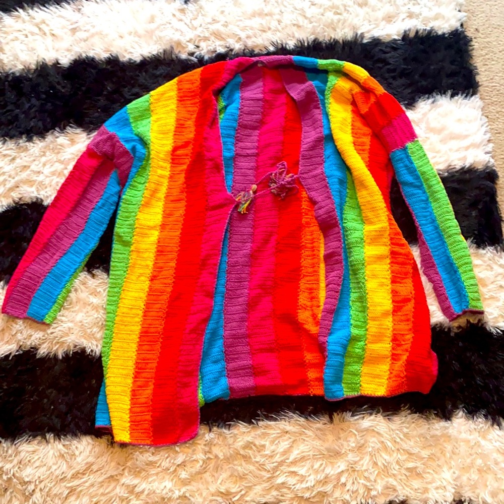 Shop Fluffy Hand Crocheted rainbow duster